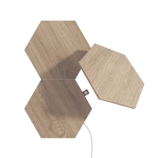 Pachet de expansiune 3 panouri luminoase Nanoleaf Elements Hexagons (Nanoleaf, Ingredi) by www.silkase.ro Pachet de expansiune 3 panouri luminoase Nanoleaf Elements Hexagons (Diverse accesorii, NL52-E-0001HB-3PK) by www.silkase.ro