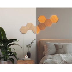 Pachet de expansiune 3 panouri luminoase Nanoleaf Elements Hexagons Pachet de expansiune 3 panouri luminoase Nanoleaf Elements Hexagons