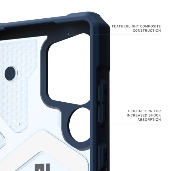 Husa UAG Pathfinder Clear w/Magnet pentru Samsung Galaxy S25 Ultra, Blues Lanyard (UAG, S25 Ultra) by www.silkase.ro Husa UAG Pathfinder Clear w/Magnet pentru Samsung Galaxy S25 Ultra, Blues Lanyard (S25 Ultra, 2144831BV03) by www.silkase.ro