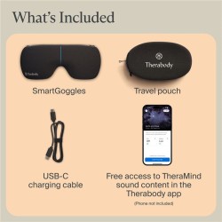 Ochelari inteligenti pentru relaxare Therabody SmartGoggles 2.0 Ochelari inteligenti pentru relaxare Therabody SmartGoggles 2.0
