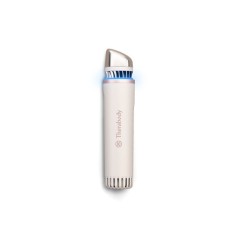 Dispozitiv pentru masaj si drenaj limfatic facial Therabody TheraFace, Alb