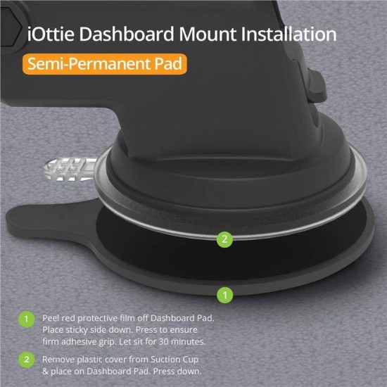 Suport magnetic iOttie iTap Qi Wireless Fast Charging Negru (iOttie, Suport auto) by www.silkase.ro Suport magnetic iOttie iTap Qi Wireless Fast Charging Negru (Suport auto, HLCRIO134) by www.silkase.ro
