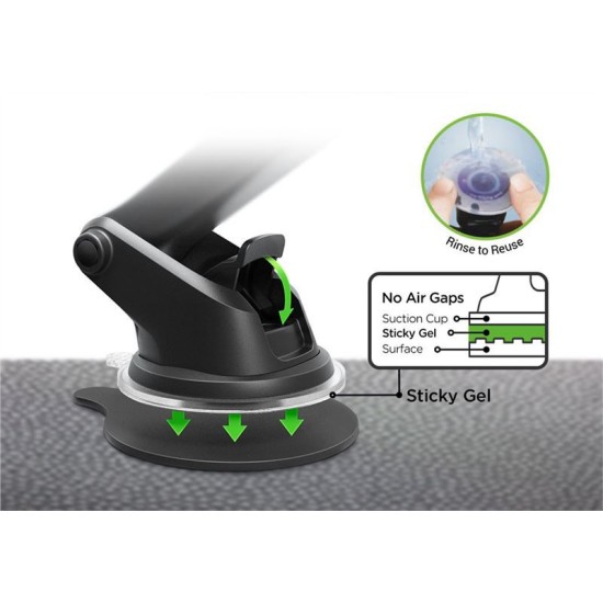 Suport magnetic iOttie iTap Qi Wireless Fast Charging Negru (iOttie, Suport auto) by www.silkase.ro Suport magnetic iOttie iTap Qi Wireless Fast Charging Negru (Suport auto, HLCRIO134) by www.silkase.ro