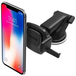 Suport auto universal iOttie Easy One Touch 4 Mini, Dashboard / Windshield Mount, rotire 360 grade, Negru