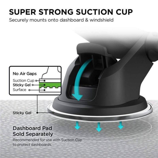 Suport auto universal iOttie Easy One Touch 4 Mini, Dashboard / Windshield Mount, rotire 360 grade, Negru (iOttie, Suport auto) by www.silkase.ro Suport auto universal iOttie Easy One Touch 4 Mini, Dashboard / Windshield Mount, rotire 360 grade, Negru (Suport auto, HLCRIO128) by www.silkase.ro