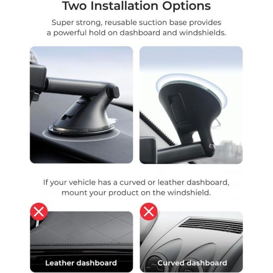 Suport Auto iOttie Easy One Touch 6 pentru Bord și Parbriz Suport Auto iOttie Easy One Touch 6 pentru Bord și Parbriz (Accesorii auto, EOTNCG102RT) by www.silkase.ro