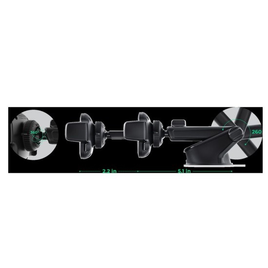 Suport Auto iOttie Easy One Touch Mini Pro pentru Bord și Parbriz Suport Auto iOttie Easy One Touch Mini Pro pentru Bord și Parbriz (Accesorii auto, EOTNCG114) by www.silkase.ro