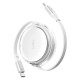 Set 2 Cabluri USB-C iOttie Retractabile, 100W Power Delivery, Alb (Cabluri Telefon, IOTACC610) by www.silkase.ro