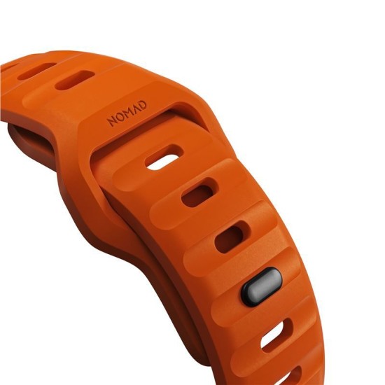 Curea rezistenta la apa NOMAD Sport Strap compatibila cu Apple Watch 4/5/6/7/8/SE/Ultra 42/44/45/49mm, M/L, Portocaliu (Nomad, Ingredi) by www.silkase.ro Curea rezistenta la apa NOMAD Sport Strap compatibila cu Apple Watch 4/5/6/7/8/SE/Ultra 42/44/45/49mm, M/L, Portocaliu (Ingredi, NM00736685) by www.silkase.ro