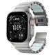 Curea Nomad Stratos Band, Titan Natural și FKM Icy Blue Glow, pentru Apple Watch 45/46/49mm Curea Nomad Stratos Band, Titan Natural și FKM Icy Blue Glow, pentru Apple Watch 45/46/49mm (Ingredi, NM009902858) by www.silkase.ro