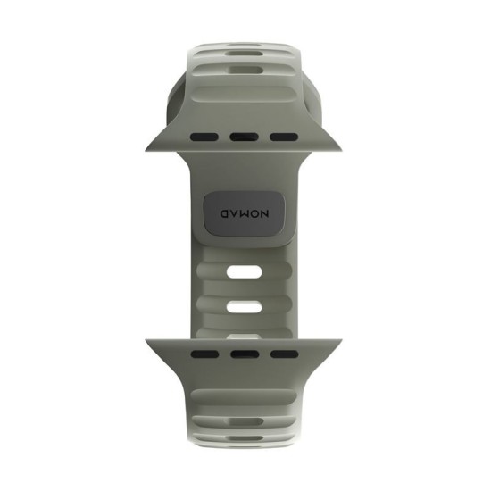Curea rezistenta la apa NOMAD Sport Strap compatibila cu Apple Watch 4/5/6/7/8/9/SE/Ultra1/2 42/44/45/49mm, M/L, Coastal Rock (Ingredi, NM01112785) by www.silkase.ro