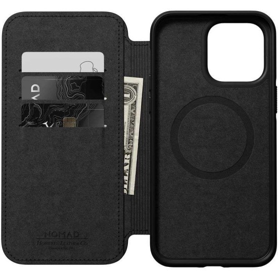 Husa din piele naturala NOMAD Leather Folio MagSafe compatibila cu iPhone 14 Pro Max Black (Nomad, iPhone 14 Pro Max) by www.silkase.ro Husa din piele naturala NOMAD Leather Folio MagSafe compatibila cu iPhone 14 Pro Max Black (iPhone 14 Pro Max, NM01230885) by www.silkase.ro