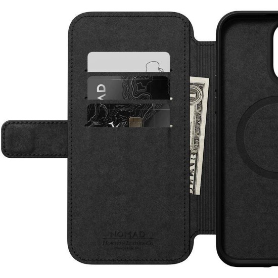 Husa din piele naturala NOMAD Leather Folio MagSafe compatibila cu iPhone 14 Pro Max Black (Nomad, iPhone 14 Pro Max) by www.silkase.ro Husa din piele naturala NOMAD Leather Folio MagSafe compatibila cu iPhone 14 Pro Max Black (iPhone 14 Pro Max, NM01230885) by www.silkase.ro