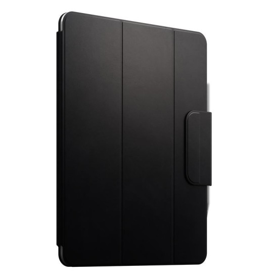 Husa din piele naturala Nomad Leather Folio compatibila cu iPad Pro 13 inch 2024 Black (Ingredi, NM013053858) by www.silkase.ro