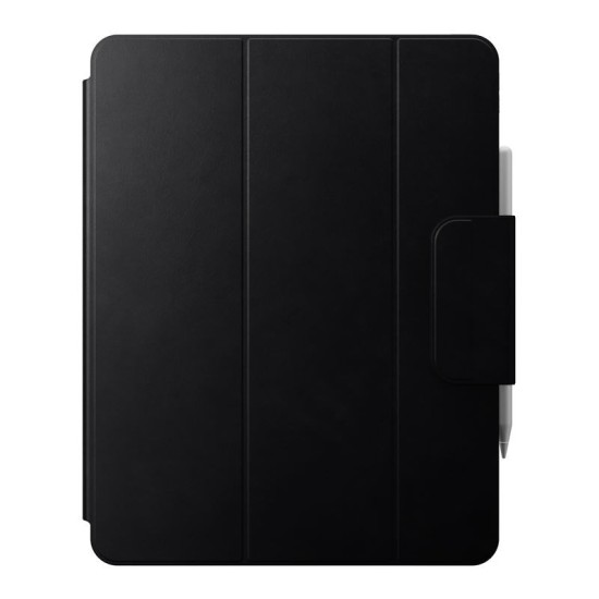 Husa din piele naturala Nomad Leather Folio compatibila cu iPad Pro 13 inch 2024 Black (Ingredi, NM013053858) by www.silkase.ro