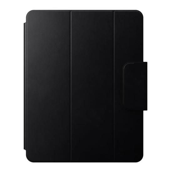 Husa din piele naturala Nomad Leather Folio compatibila cu iPad Pro 13 inch 2024 Black (Ingredi, NM013053858) by www.silkase.ro