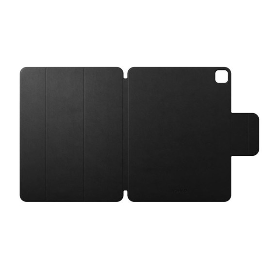 Husa din piele naturala Nomad Leather Folio compatibila cu iPad Pro 13 inch 2024 Black (Ingredi, NM013053858) by www.silkase.ro