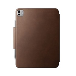 Husa din piele naturala Nomad Leather Folio compatibila cu iPad Pro 11 inch 2024 Brown