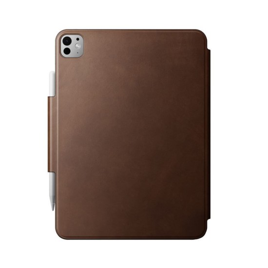 Husa din piele naturala Nomad Leather Folio compatibila cu iPad Pro 11 inch 2024 Brown (Nomad, Ingredi) by www.silkase.ro Husa din piele naturala Nomad Leather Folio compatibila cu iPad Pro 11 inch 2024 Brown (Ingredi, NM013305858) by www.silkase.ro