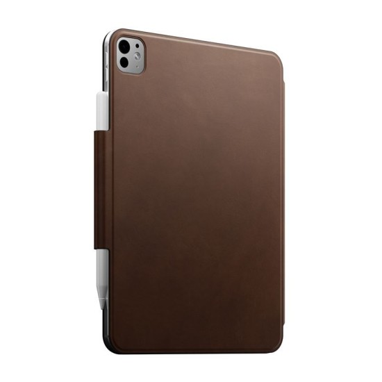 Husa din piele naturala Nomad Leather Folio compatibila cu iPad Pro 11 inch 2024 Brown (Nomad, Ingredi) by www.silkase.ro Husa din piele naturala Nomad Leather Folio compatibila cu iPad Pro 11 inch 2024 Brown (Ingredi, NM013305858) by www.silkase.ro