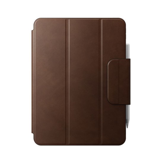 Husa din piele naturala Nomad Leather Folio compatibila cu iPad Pro 11 inch 2024 Brown (Nomad, Ingredi) by www.silkase.ro Husa din piele naturala Nomad Leather Folio compatibila cu iPad Pro 11 inch 2024 Brown (Ingredi, NM013305858) by www.silkase.ro