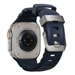 Curea rezistenta la apa NOMAD Rocky Point Band compatibila cu Apple Watch 4/5/6/7/8/9/10/SE/Ultra 42/44/45/46/49mm, M/L, Albastru Curea rezistenta la apa NOMAD Rocky Point Band compatibila cu Apple Watch 4/5/6/7/8/9/10/SE/Ultra 42/44/45/46/49mm, M/L, Albastru