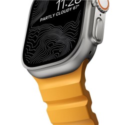 Curea rezistenta la apa NOMAD Rocky Point Band compatibila cu Apple Watch 4/5/6/7/8/9/10/SE/Ultra 42/44/45/46/49mm, M/L, Galben Curea rezistenta la apa NOMAD Rocky Point Band compatibila cu Apple Watch 4/5/6/7/8/9/10/SE/Ultra 42/44/45/46/49mm, M/L, Galben