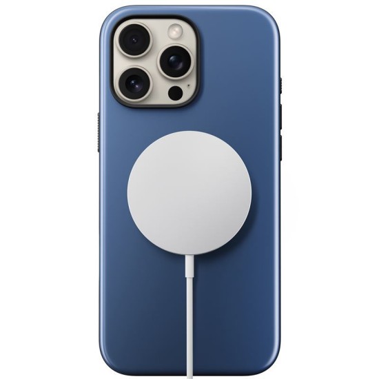 Husa NOMAD Sport MagSafe compatibila cu iPhone 16 Pro Max Blue (iPhone 16 Pro Max, NM01373285) by www.silkase.ro