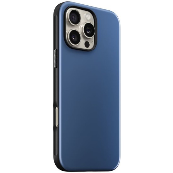 Husa NOMAD Sport MagSafe compatibila cu iPhone 16 Pro Max Blue (iPhone 16 Pro Max, NM01373285) by www.silkase.ro
