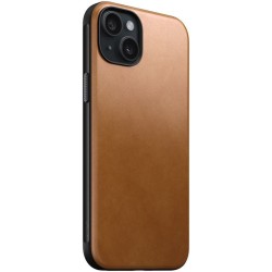 Husa din piele naturala NOMAD Modern Leather MagSafe compatibila cu iPhone 15 Plus Tan Husa din piele naturala NOMAD Modern Leather MagSafe compatibila cu iPhone 15 Plus Tan