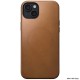 Husa din piele naturala NOMAD Modern Leather MagSafe compatibila cu iPhone 15 Plus Tan (iPhone 15 Plus, NM01611585) by www.silkase.ro