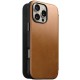 Husa din piele naturala NOMAD Leather Folio MagSafe compatibila cu iPhone 16 Pro Max Tan (iPhone 16 Pro Max, NM01673385) by www.silkase.ro