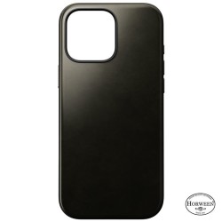 Husa de protectie din piele Nomad Modern pentru iPhone 16 Pro Max, verde crom