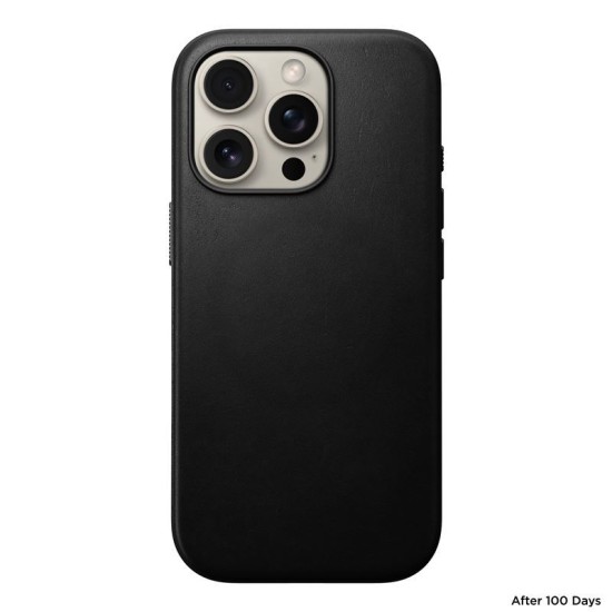 Husa din piele naturala NOMAD Modern Leather MagSafe compatibila cu iPhone 16 Pro Black (Nomad, iPhone 15 Pro) by www.silkase.ro Husa din piele naturala NOMAD Modern Leather MagSafe compatibila cu iPhone 16 Pro Black (iPhone 15 Pro, NM01697985) by www.silkase.ro