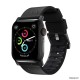 NOMAD Curea Piele Active Rezistentă la Apă Apple Watch 49/46/45/44/42mm (Ultra 3-1/Seria 11-1/SE), Black/Black (Ingredi, NM1A41BNW0) by www.silkase.ro