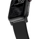 NOMAD Curea Piele Active Rezistentă la Apă Apple Watch 49/46/45/44/42mm (Ultra 3-1/Seria 11-1/SE), Black/Black (Ingredi, NM1A41BNW0) by www.silkase.ro