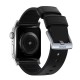Curea din piele rezistenta la apa NOMAD Active Pro compatibila cu Apple Watch 4/5/6/7/8/SE/Ultra 42/44/45/49mm Black/Silver (Nomad, Ingredi) by www.silkase.ro Curea din piele rezistenta la apa NOMAD Active Pro compatibila cu Apple Watch 4/5/6/7/8/SE/Ultra 42/44/45/49mm Black/Silver (Ingredi, NM1A41SNW0) by www.silkase.ro