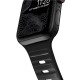 Curea rezistenta la apa NOMAD Sport Strap compatibila cu Apple Watch 4/5/6/7/8/SE/Ultra 42/44/45/49mm, M/L, Negru (Ingredi, NM1AM10000) by www.silkase.ro