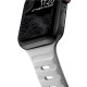 Curea rezistenta la apa NOMAD Sport Strap compatibila cu Apple Watch 4/5/6/7/8/SE/Ultra 42/44/45/49mm, M/L, Gri (Ingredi, NM01958185) by www.silkase.ro