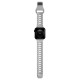 Curea rezistenta la apa NOMAD Sport Strap compatibila cu Apple Watch 4/5/6/7/8/SE/Ultra 42/44/45/49mm, M/L, Gri (Ingredi, NM01958185) by www.silkase.ro