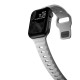 Curea rezistenta la apa NOMAD Sport Strap compatibila cu Apple Watch 4/5/6/7/8/SE/Ultra 42/44/45/49mm, M/L, Gri (Ingredi, NM01958185) by www.silkase.ro