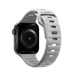 NOMAD Curea Sport Strap Rezistentă la Apă Apple Watch 42/41/40/38mm (Seria 11-1/SE), Grey NOMAD Curea Sport Strap Rezistentă la Apă Apple Watch 42/41/40/38mm (Seria 11-1/SE), Grey
