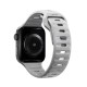 NOMAD Curea Sport Strap Rezistentă la Apă Apple Watch 42/41/40/38mm (Seria 11-1/SE), Grey (Ingredi, NM01959885) by www.silkase.ro
