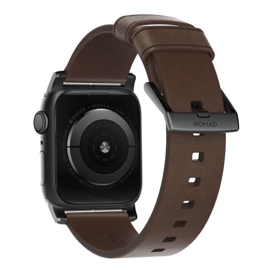 Curea smartwatch, Nomad, Horween Modern, Pentru Apple Watch 1/2/3/4, 44/42 mm, Maro (Nomad, Ingredi) by www.silkase.ro Curea smartwatch, Nomad, Horween Modern, Pentru Apple Watch 1/2/3/4, 44/42 mm, Maro (Ingredi, NM1A4RBM00) by www.silkase.ro