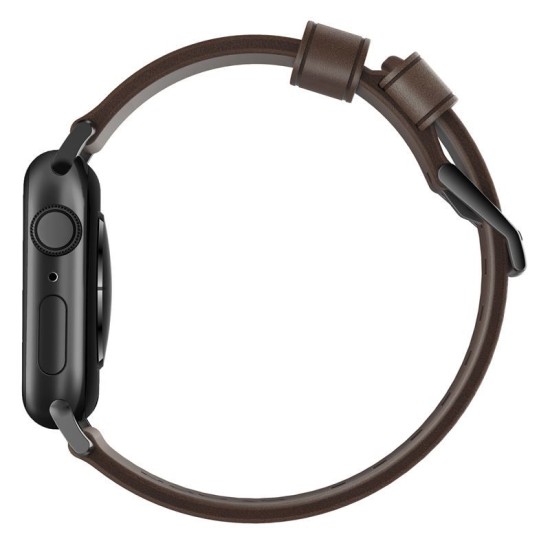 Curea smartwatch, Nomad, Horween Modern, Pentru Apple Watch 1/2/3/4, 44/42 mm, Maro (Nomad, Ingredi) by www.silkase.ro Curea smartwatch, Nomad, Horween Modern, Pentru Apple Watch 1/2/3/4, 44/42 mm, Maro (Ingredi, NM1A4RBM00) by www.silkase.ro
