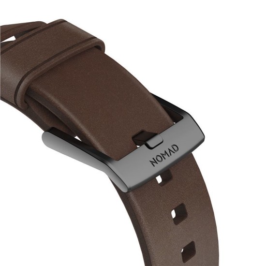 Curea smartwatch, Nomad, Horween Modern, Pentru Apple Watch 1/2/3/4, 44/42 mm, Maro (Nomad, Ingredi) by www.silkase.ro Curea smartwatch, Nomad, Horween Modern, Pentru Apple Watch 1/2/3/4, 44/42 mm, Maro (Ingredi, NM1A4RBM00) by www.silkase.ro