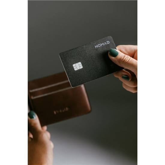 Card de Urmărire Nomad Tracking Card Pro - Find My, Negru (Ingredi, NM011109858) by www.silkase.ro