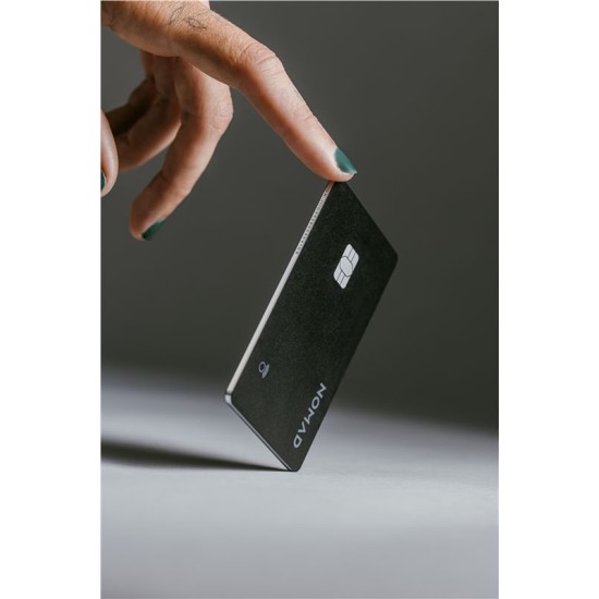 Card de Urmărire Nomad Tracking Card Pro - Find My, Negru (Ingredi, NM011109858) by www.silkase.ro
