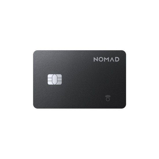 Card de Urmărire Nomad Tracking Card Pro - Find My, Negru (Ingredi, NM011109858) by www.silkase.ro
