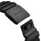 Curea Nomad Stratos Band, Black Titanium & Ultra Orange FKM, pentru Apple Watch 45/46/49mm (Ingredi, NM011116858) by www.silkase.ro